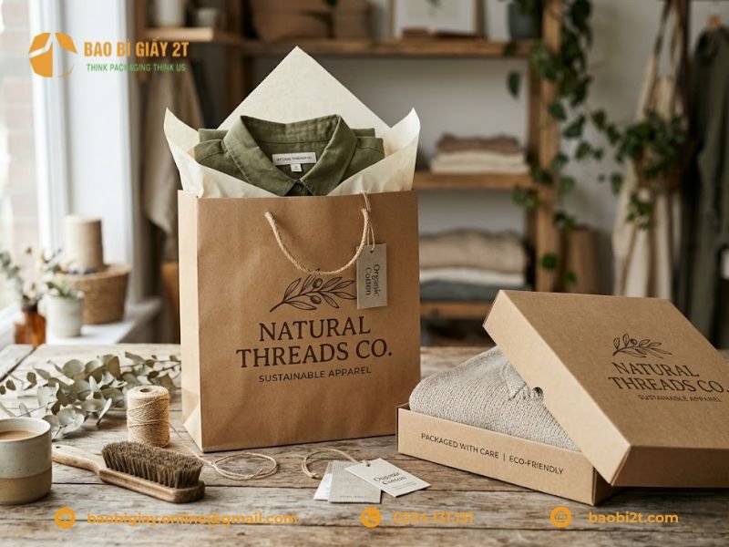 Tiêu chí chọn xưởng sản xuất và in ấn bao bì Kraft uy tín