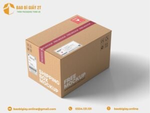 Hộp carton 3 lớp - Cấu tạo, đặc điểm và cập nhật giá mới nhất 2025