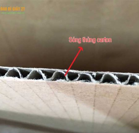 Sóng thùng carton – Phân loại sóng giấy trong sản xuất thùng carton