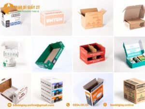 Những điều cần biết về thùng carton in flexo