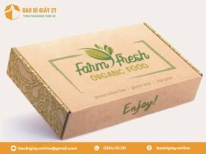 Dịch vụ in logo lên thùng carton