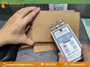 Độ ẩm là một trong những yếu tố ảnh hưởng đến chất lượng giấy carton