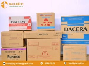 Thùng carton tại Bao Bì Giấy 2T