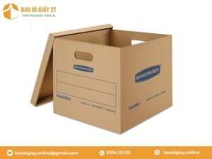 Thùng carton đựng giâys a4 dạng nắp âm dương