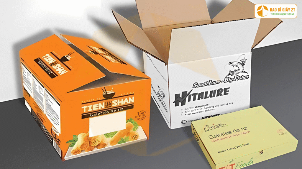 In Hộp Carton Giá Rẻ in ấn flexo