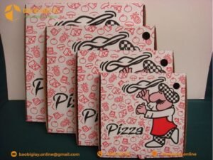In vỏ hộp bánh pizza