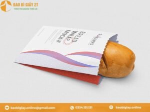 Túi giấy đựng bánh mì hà nội