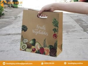 Túi giấy Krart đựng hoa quả