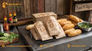 Túi Giấy Đựng Bánh Mì Giải Pháp Marketing Nâng Tầm Tiệm Bánh cho met